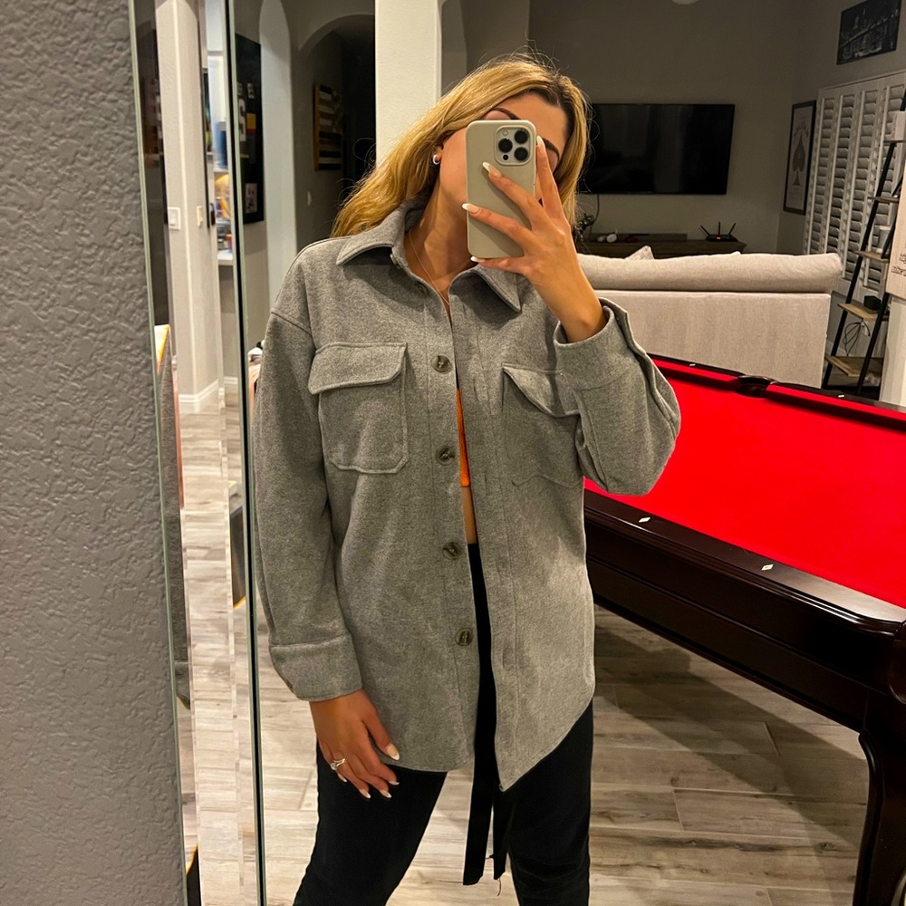 Oversized Shacket